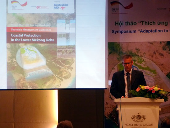 អាល្លឺម៉ង់ប្រគល់ទិន្នន័យលំហភូមិសាស្រ្តនិងឯកសារណែនាំការគ្រប់គ្រងឆ្នេរសមុទ្រឲ្យវៀតណាម